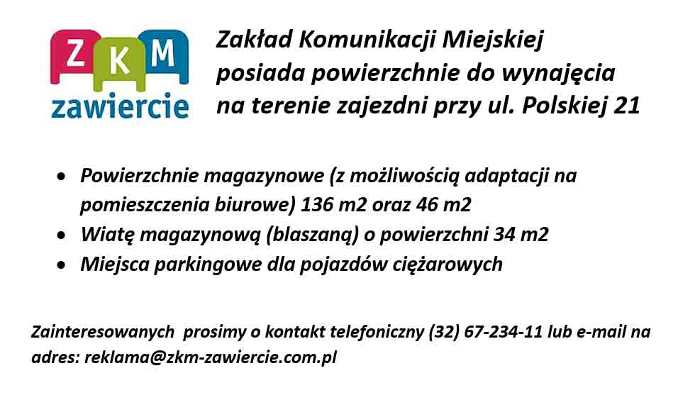 Powierzchnie magazynowe do wynajęcia